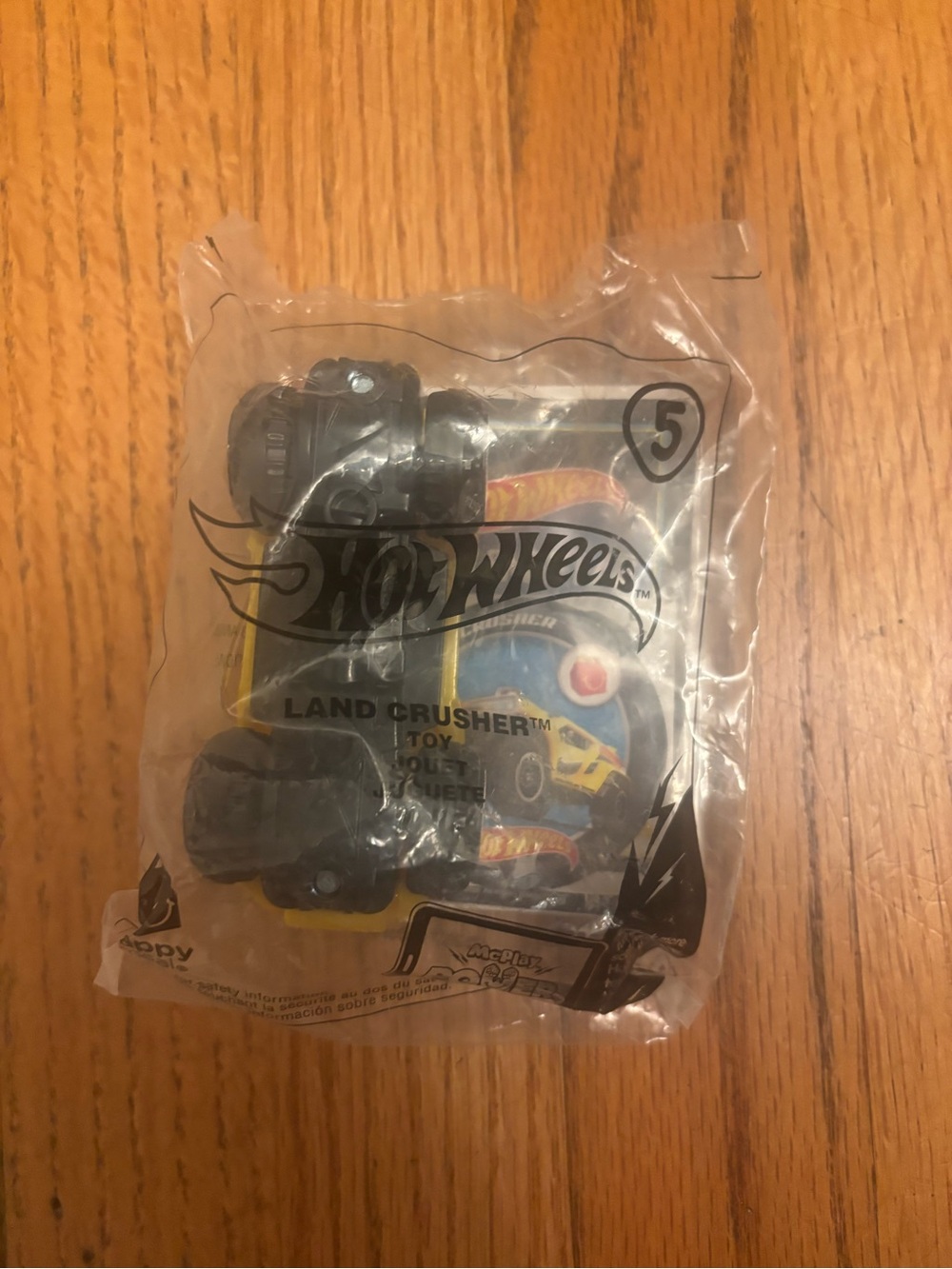 2017 McDonalds Happy Meal Toy - HOT WHEELS - #5 Land Crusher NEW
